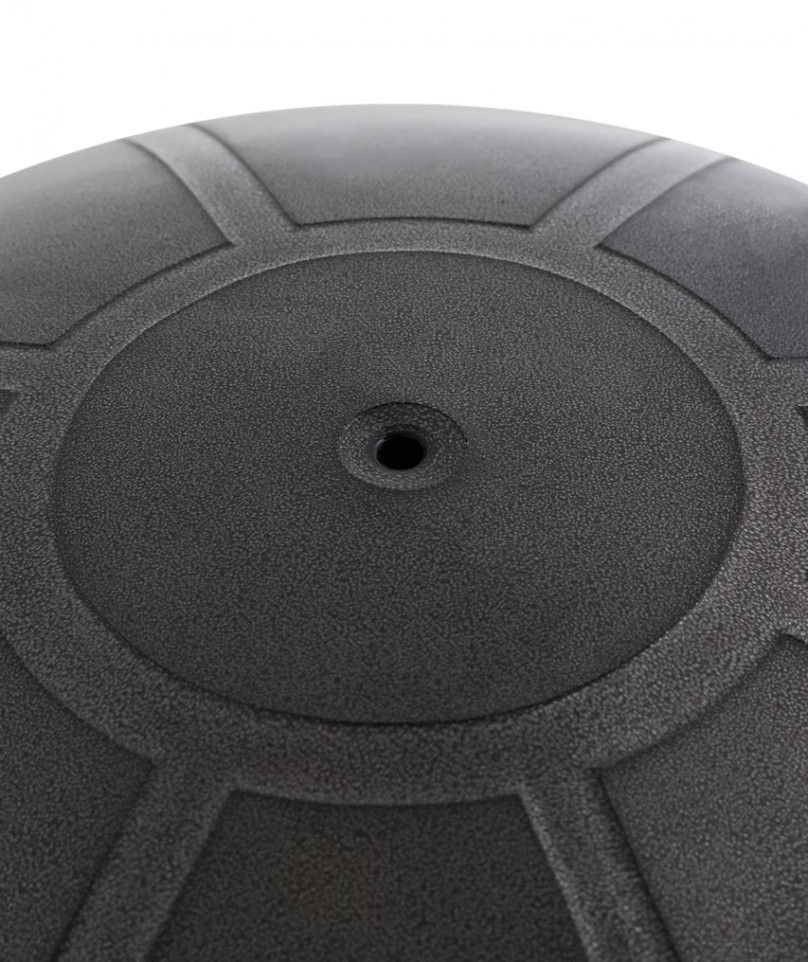 Фитбол высокой плотности GB-110 антивзрыв, 1100 гр, черный, 55 см (1772511)