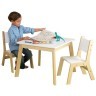 Детский игровой набор стол и 2 стула "Модерн", цв. Белый (27025_KE)
