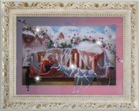 Картина В Саду с кристаллами Swarovski (1063)