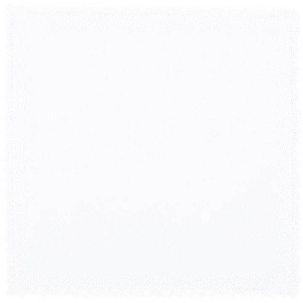 Набор салфеток из 2-х шт в корзине "ассоль" 40х40см  белый, х/б 100%, кружево SANTALINO (850-840-82)