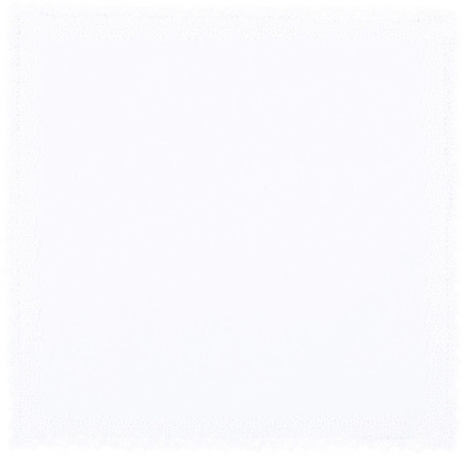 Набор салфеток из 2-х шт в корзине "ассоль" 40х40см  белый, х/б 100%, кружево SANTALINO (850-840-82)