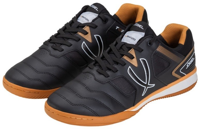 Бутсы зальные JOGEL Tornado 2.0 Black/gold (2113825)