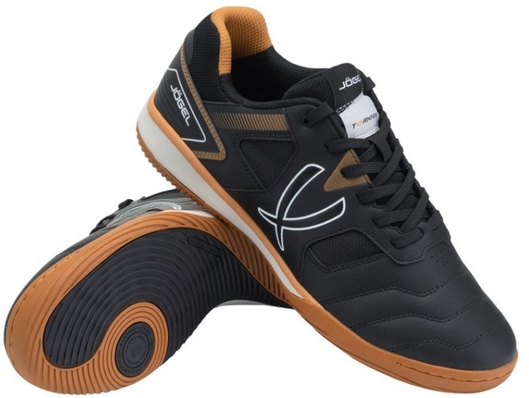 Бутсы зальные JOGEL Tornado 2.0 Black/gold (2113825)