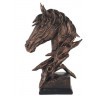 Статуэтка "Голова лошади" цвет бронза 27*27*42см (TT-00011577)