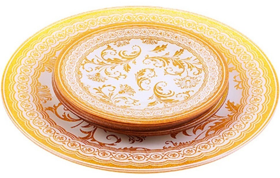 Набор тарелок из 7 шт. круг (7001-82)