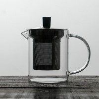 Чайник S'040, 8.1, Боросиликатное стекло, металл, clear/chrom, SAMADOYO