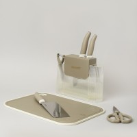 Набор кухонных предметов 7шт цвет серый Agness (671-030)