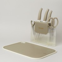 Набор кухонных предметов 7шт цвет серый Agness (671-030)