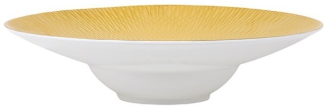 Тарелка LDER034OR006240, 24 см, фарфор, white/gold, LE COQ