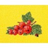 Полотенце махровое 40х70, "смородина"100%х\б, желтый SANTALINO (850-330-69)