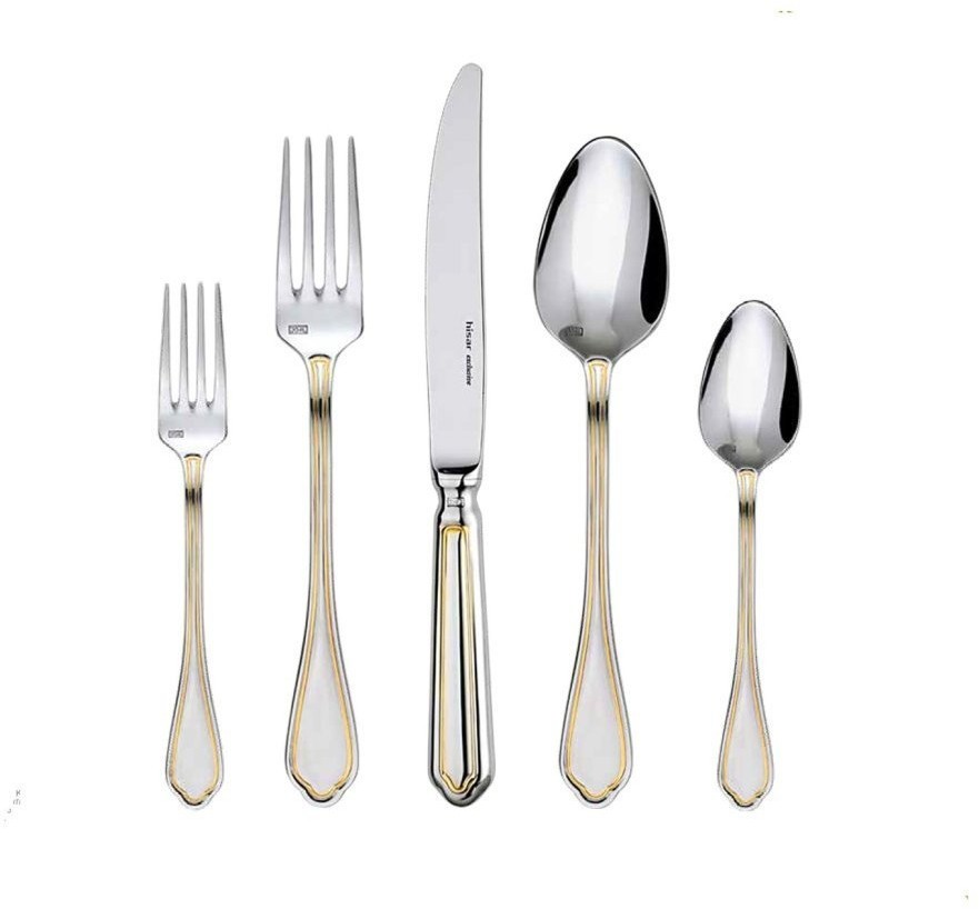 Набор столовых приборов FLORENCE GOLD 24 шт H52468