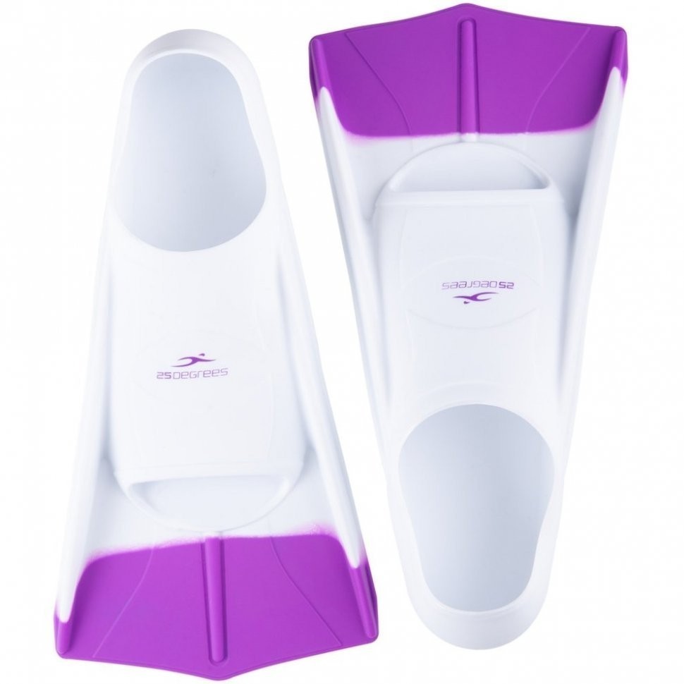 Ласты тренировочные Pooljet White/Purple, M (1423000)