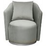 Кресло Verona/VD вращающееся, велюр мятный Colt025-MINT/хром 70*77*80см (TT-00014708)