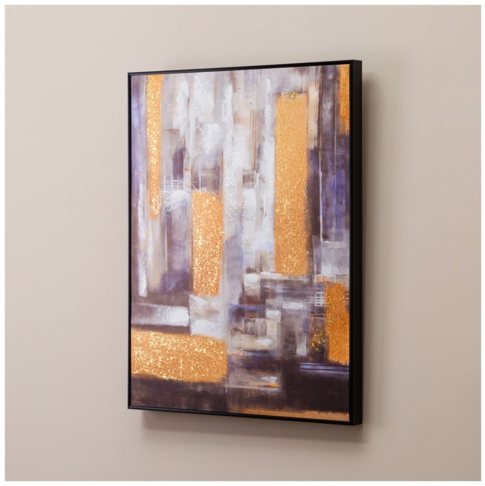 Картина в раме "абстракция влечение" 62х82х4,5 см Bronco (534-221)