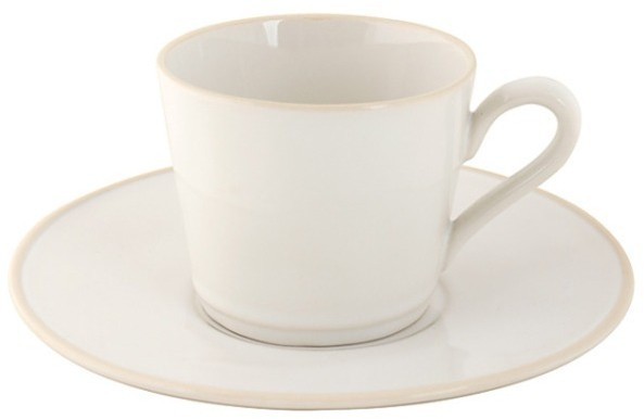 Чайная пара ATCS01-CRM(ATCS01-05407E), керамика, white, Costa Nova