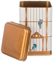 Набор емкостей для хранения &quot;paradise bird&quot; из 3-х штук, 10,5х10,5х16 см, 1,7л Agness (949-042)