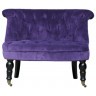 Пуф Камден NSCC-2008B-40/VEL- 030, каркас - дуб, фурнитура - бронза, обивка - бархат, purple, ROOMERS FURNITURE