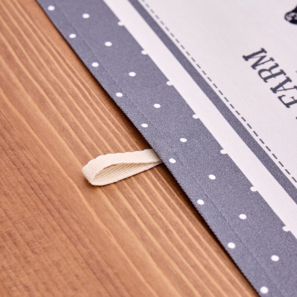 Набор полотенец из 2-хшт "family farm",40х60см, 100% хлопок,графит Lefard (850-747-62)