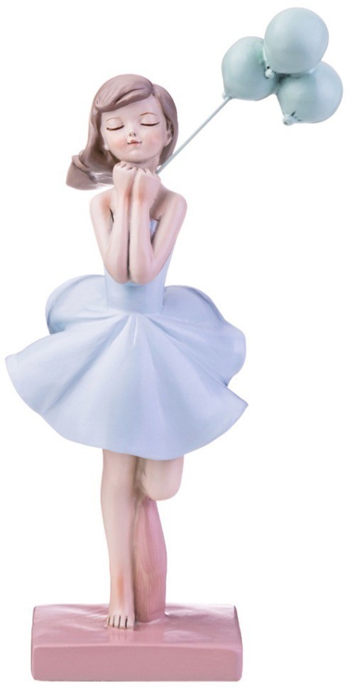 Статуэтка "девочка с шариками" 8*7*21 см Lefard (154-623)