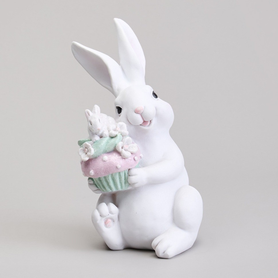 Фигурка декоративная "кролик" 9,2х9х18,5 см Lefard (41-537)