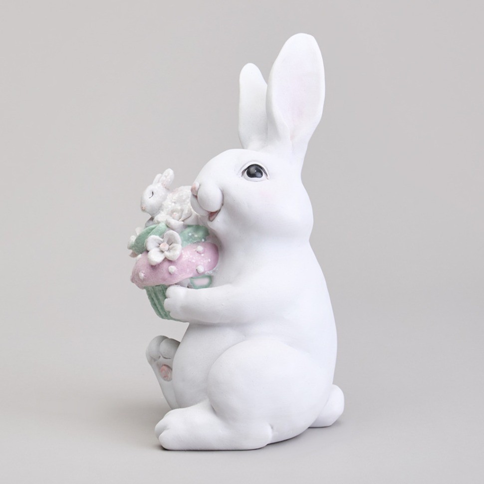 Фигурка декоративная "кролик" 9,2х9х18,5 см Lefard (41-537)