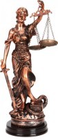 Фигурка &quot;правосудие&quot; 10*9 см. высота=28 см. серия &quot;bronze classic&quot; Lefard (252-235)