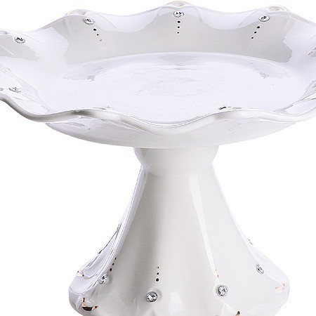 Ваза для фруктов 22,5х22,5х11см фарфорLR(х12 (60021)