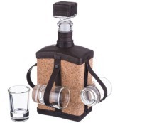 Набор &quot;для троих&quot;:штоф+3 стопки 500/30 мл. Чуп &quot;вернисаж (352-326)