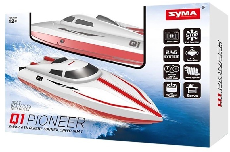 Радиоуправляемый катер Syma Q1 Speedboat RTR 2.4G (SYMA-Q1)
