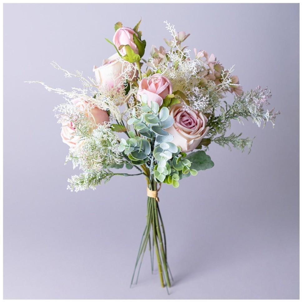 Букет искусственных цветов высота=48 см без упаковки Lefard (287-222)