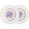 Набор тарелок закусочных lefard "lilac" 2 шт. 20,5 см (760-759)