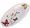 Блюдо сервировочное 28,2х14,5х3,5см Бабочки в саду LORAINE (60134)