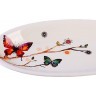 Блюдо сервировочное 28,2х14,5х3,5см Бабочки в саду LORAINE (60134)