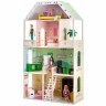 Деревянный кукольный домик "Поместье Шервуд", с мебелью 16 предметов в наборе, для кукол 30 см (PD318-01)