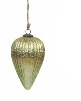 Новогодняя игрушка TD-008B, стекло, light green, ROOMERS FURNITURE