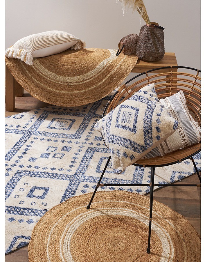 Ковер из хлопка nagpur из коллекции ethnic, 70x160 см (76132)