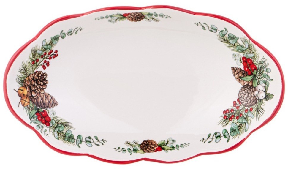 Блюдо agness "celebration" 30,7*17,7*6 см (358-2260)