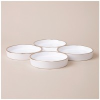 Менажница 4 секции 25х2,5 см Lefard (763-155)