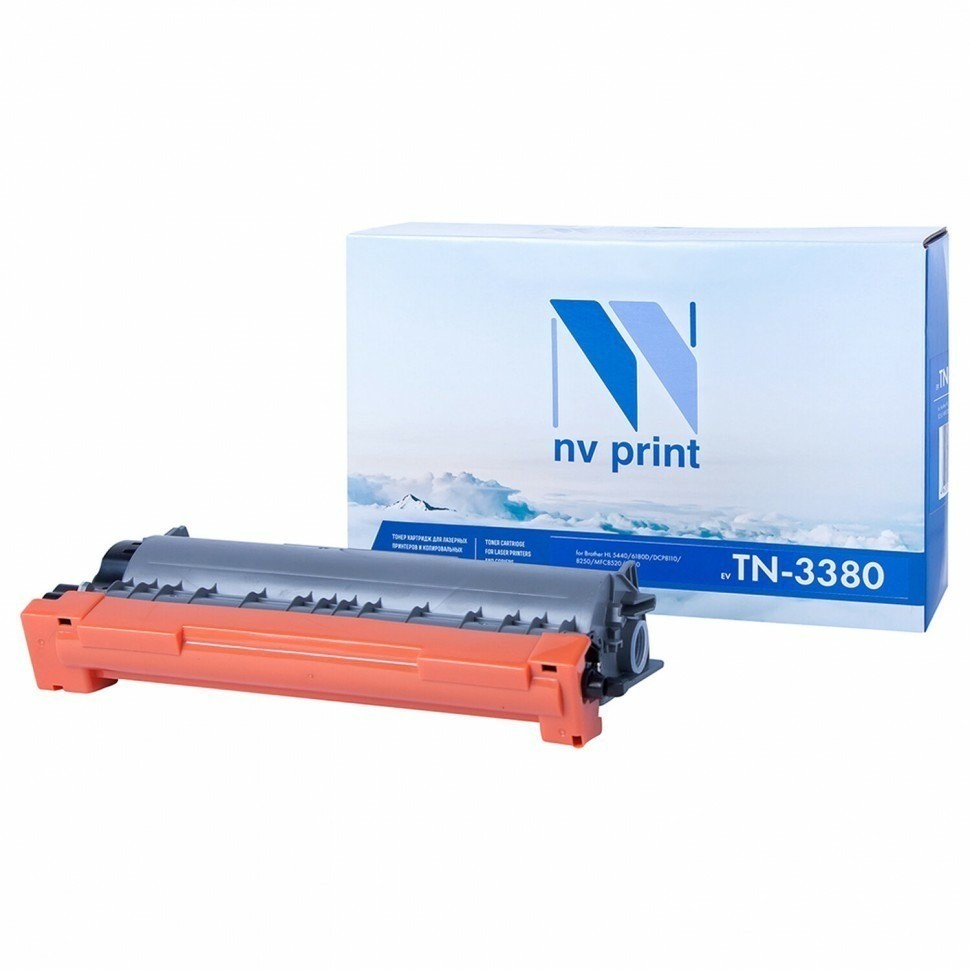 Картридж лазерный NV PRINT NV-TN3380 для BROTHER ресурс 8000 стр. 363253 (1) (90986)