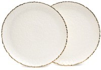 Набор тарелок обеденных lefard &quot;charm&quot; 2 шт. 26*2,5 см (с золотой линией) (779-352)