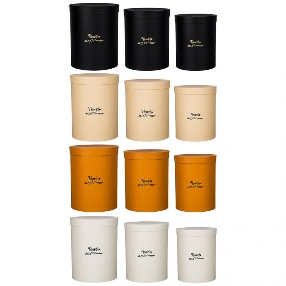 Набор подарочных коробок из 3-х шт. "гармония", 18*24,5/16,5*22,5/15*19,5 см в ассортименте (кор=18н Lefard (37-511)