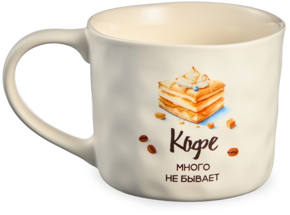 Кружка lefard "crazy coffee" 380мл (260-1077)