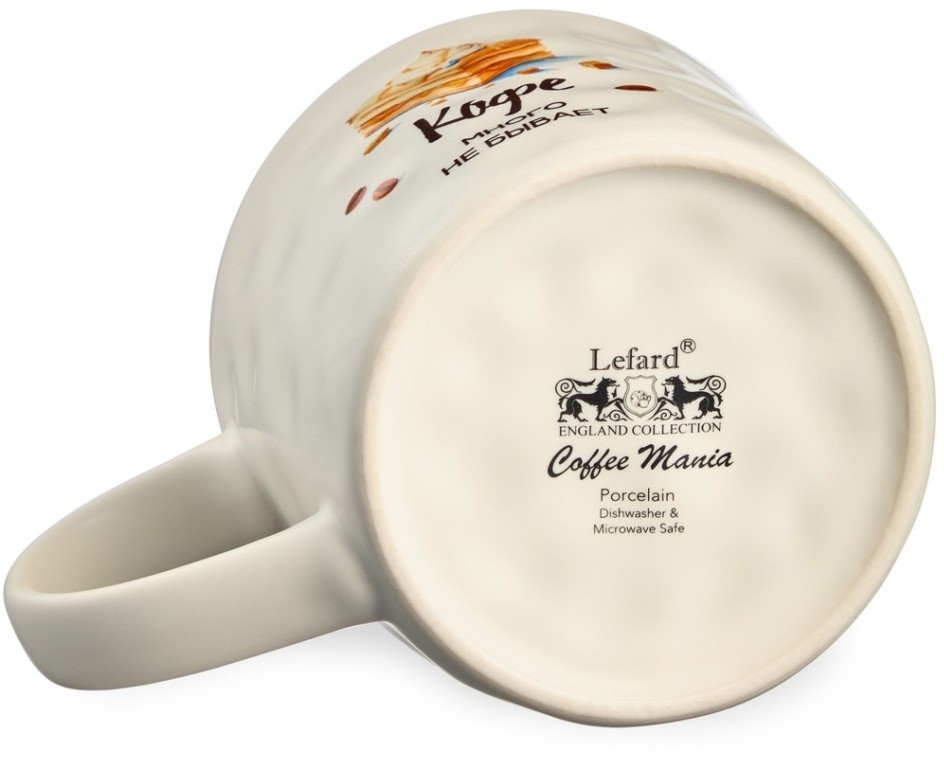 Кружка lefard "crazy coffee" 380мл (260-1077)