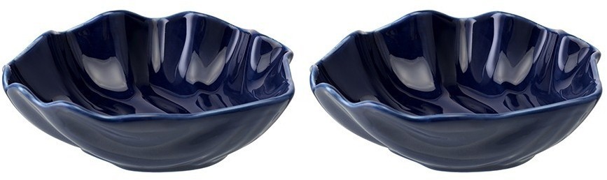 Набор из 2 салатников cockle синего цвета из коллекции sea treasures, 360 мл (78789)