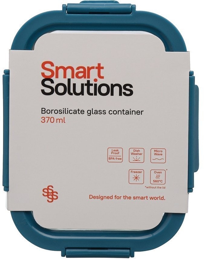 Контейнер для запекания и хранения smart solutions, 370 мл, темно-синий (71123)