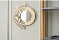 Зеркало настенное lys, 43х50,8 см, латунь (74941)