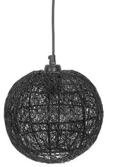 Светильник подвесной vinger, D20х22 см, черный (76200)