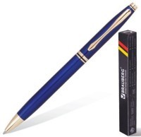 Ручка шариковая Brauberg De Luxe Blue линия 0,7 мм 141412 (2) (66943)