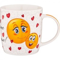 Кружка &quot;смайл&quot;, 380 мл. Lefard (260-557)