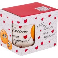 Кружка &quot;смайл&quot;, 380 мл. Lefard (260-557)